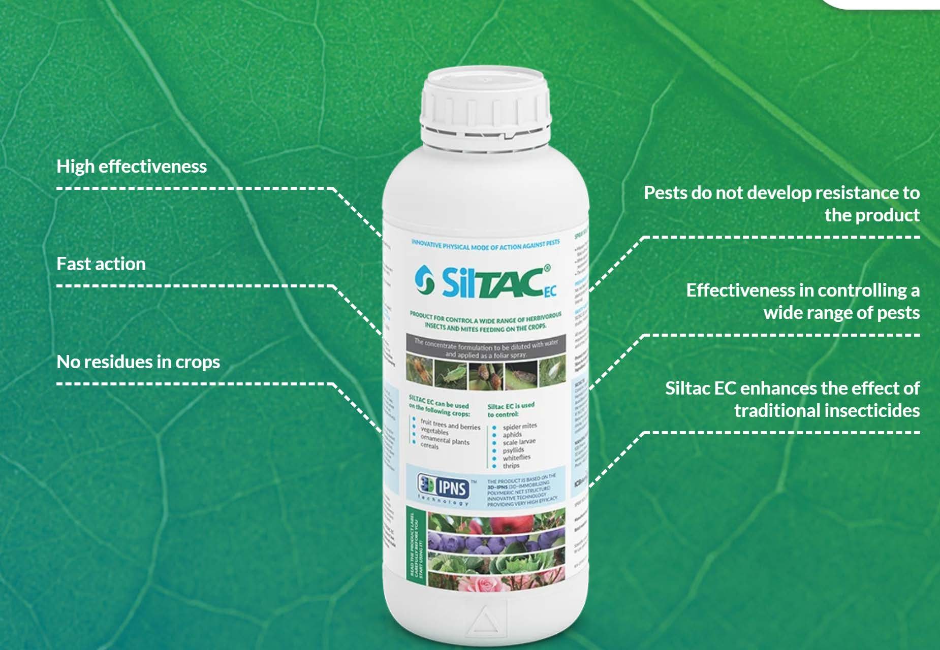 Siltac EC: pest control with no residues